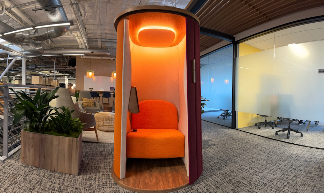Google has installed "sensory intervention" pods to helps AI teams cope post image